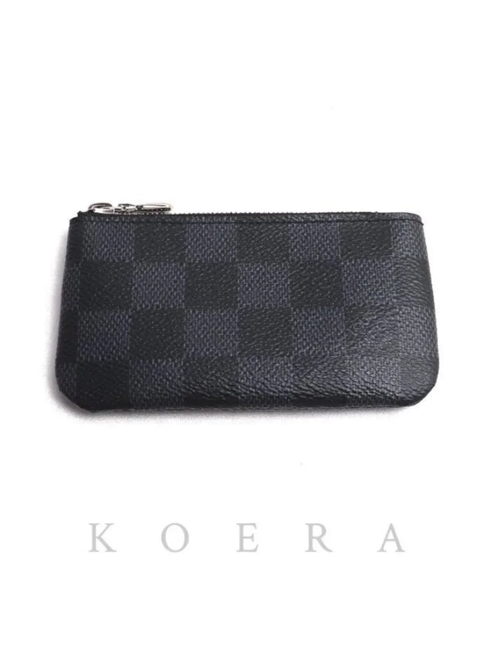 Louis Vuitton Pochette Cles Coin Purse Damier Graphite